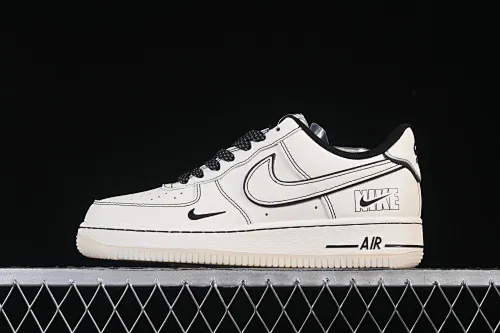 All categories Nk Air Force 1 Air Force series Nk Air Force 1 Low Air Force low-top Nike Air Force 1'07 Low Beige and black Bugs Bunny crystal bottom Air Force 1 low-top casual sneakers SM6668-115